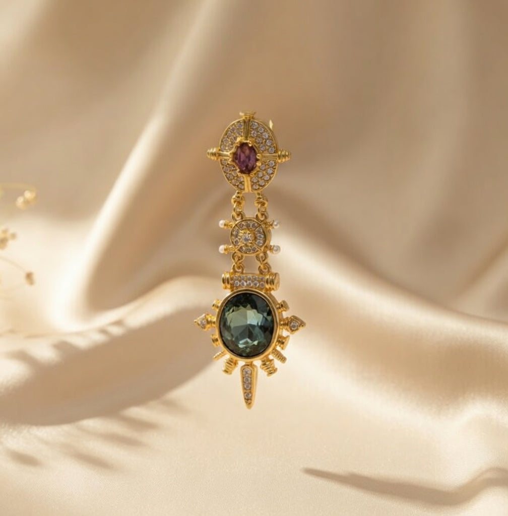 Azure Bloom Earrings